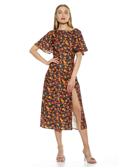 Alexia Admor Aster Midi Dress In Multi