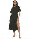 Alexia Admor Aster Midi Dress In Gold