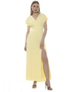 Alexia Admor Brielle Maxi Dress In Yellow
