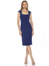 Alexia Admor Harper Midi Dress In Blue