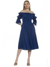 Alexia Admor Rey Midi Dress In Blue
