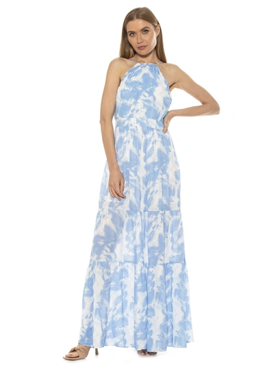 Alexia Admor Kira Dress In Blue