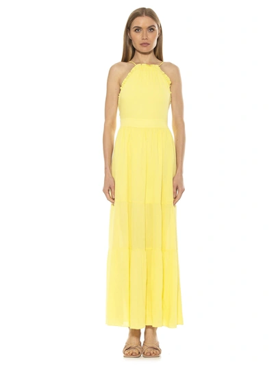 Alexia Admor Kira Dress In Yellow