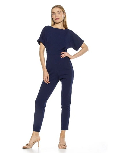 Alexia Admor Sadie Jumpsuit In Blue