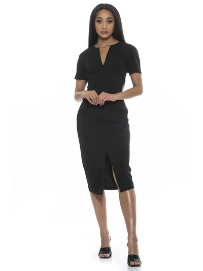 Alexia Admor Jayana Sheath Dress In Black