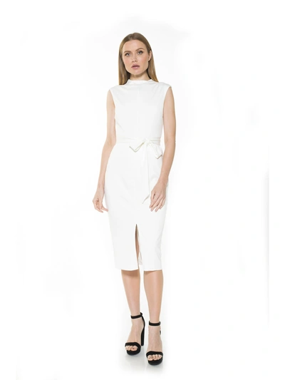 Alexia Admor Fara Dress In White