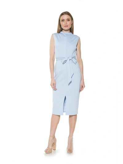 Alexia Admor Fara Dress In Blue