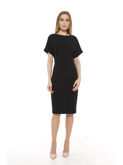 Alexia Admor Jacqueline Midi Dress In Black