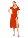 Alexia Admor Gracie Sweetheart Slit Dress In Pink