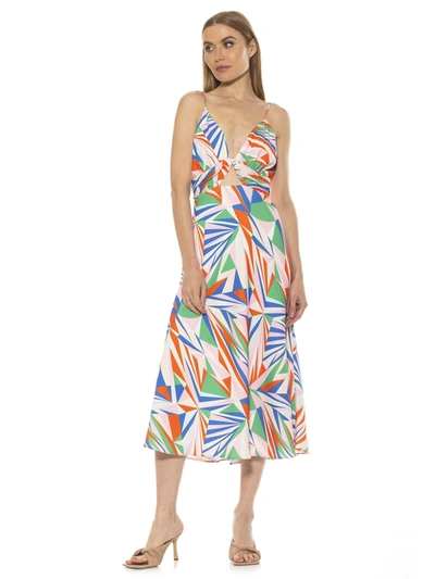 Alexia Admor Camila Midi Dress In Multi