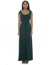 Alexia Admor Arya Sweetheart Tie Strap Maxi Dress In Green