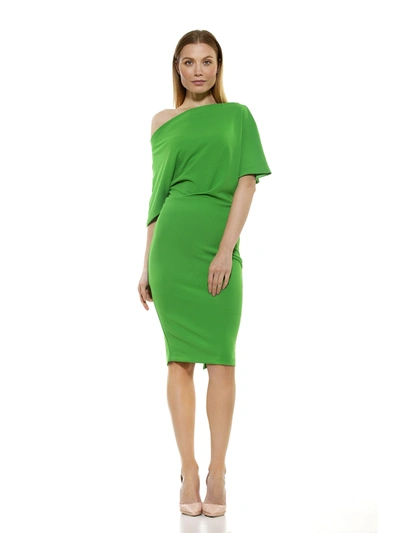 Alexia Admor Olivia Dress In Green