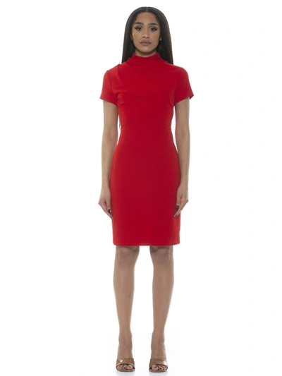 Alexia Admor Sadee Dress In Red