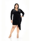 Alexia Admor Juliana Dress - Plus Size In Black