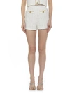 Alexia Admor Justina Tweed High Waist Shorts In Multi