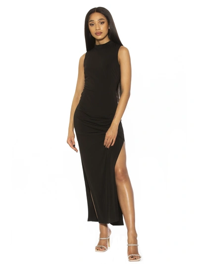 Alexia Admor Lori Maxi Dress In Black