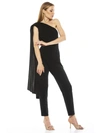 ALEXIA ADMOR CAPE JUMPSUIT