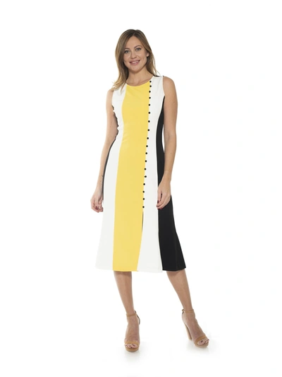 Alexia Admor Anna Dress In Yellow