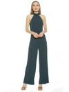 Alexia Admor Women's Meghan Halterneck Jumpsuit In Emerald