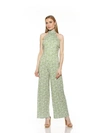 Alexia Admor Meghan Jumpsuit In Green