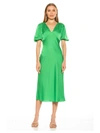 Alexia Admor Felicity Midi Dress In Green