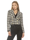 Alexia Admor Jesse Cropped Blazer In Multi