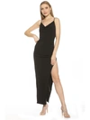 Alexia Admor Women's Frankie Slip Maxi Dress In Black