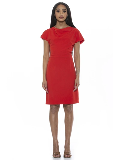 Alexia Admor Willa Dress In Red