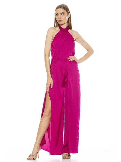 Alexia Admor Chrissy Jumpsuit In Pink