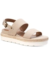 Style & Co Ferannie Womens Ankle Strap Heeled Espadrilles In Multi