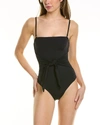 Weworewhat Capri One-piece In Black