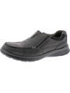 Clarks Men's Cotrell Free Leather Slip-ons Men's Shoes In Grey