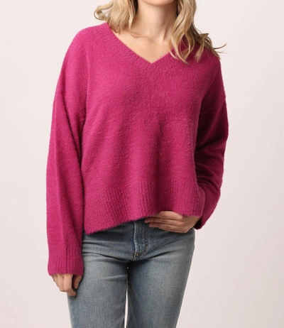 Another Love Margarita Sweater In Fuchsia In Pink