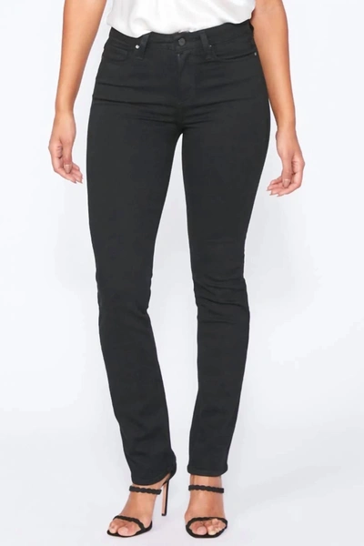 Paige Hoxton Straight Jean In Mona In Black