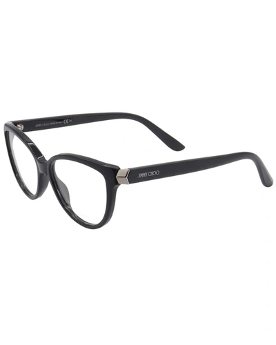 Jimmy Choo Demo Cat Eye Ladies Eyeglasses Jc226 0807 53 In Black