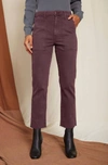 AMO EASY ARMY TROUSER IN WINE