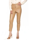Alexia Admor Faux Leather Pants In Brown