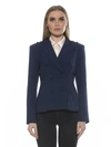 Alexia Admor Lianne Classic Structured Blazer In Blue