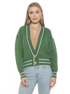 Alexia Admor Cathrine Knit Sweater In Green