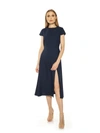 Alexia Admor Lily Midi Dress In Blue