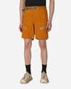 And Wander Light Hike Shorts In Orange