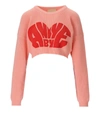 ANIYE BY ANIYE BY  ANIYE PINK CROPPED JUMPER