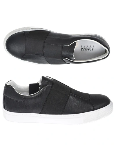 Armani Jeans Aj Shoes In Black