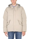 Ten C Artic Down Down Jacket In Grey