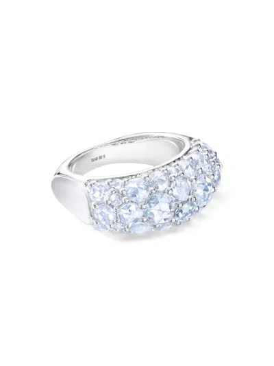 64 Facets Women's Eclat 18k White Gold & 2.19 Tcw Diamond Domed Ring In Silver