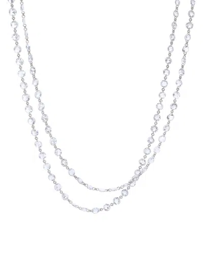 64 Facets Women's Ethereal 18k White Gold & 18.56 Tcw Diamond Necklace In Metallic