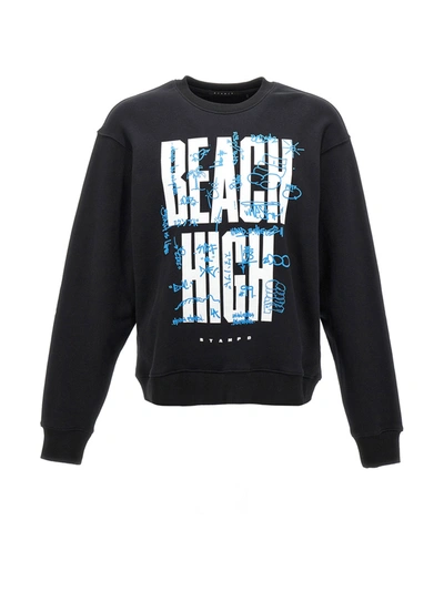 Stampd Beach High Sweatshirt In Black