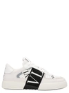Valentino White Low-top Calfskin Vl7n Sneakers
