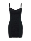 Dolce & Gabbana Satin Corset Mini Dress