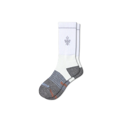 Bombas All-purpose Performance Work Calf Socks In White